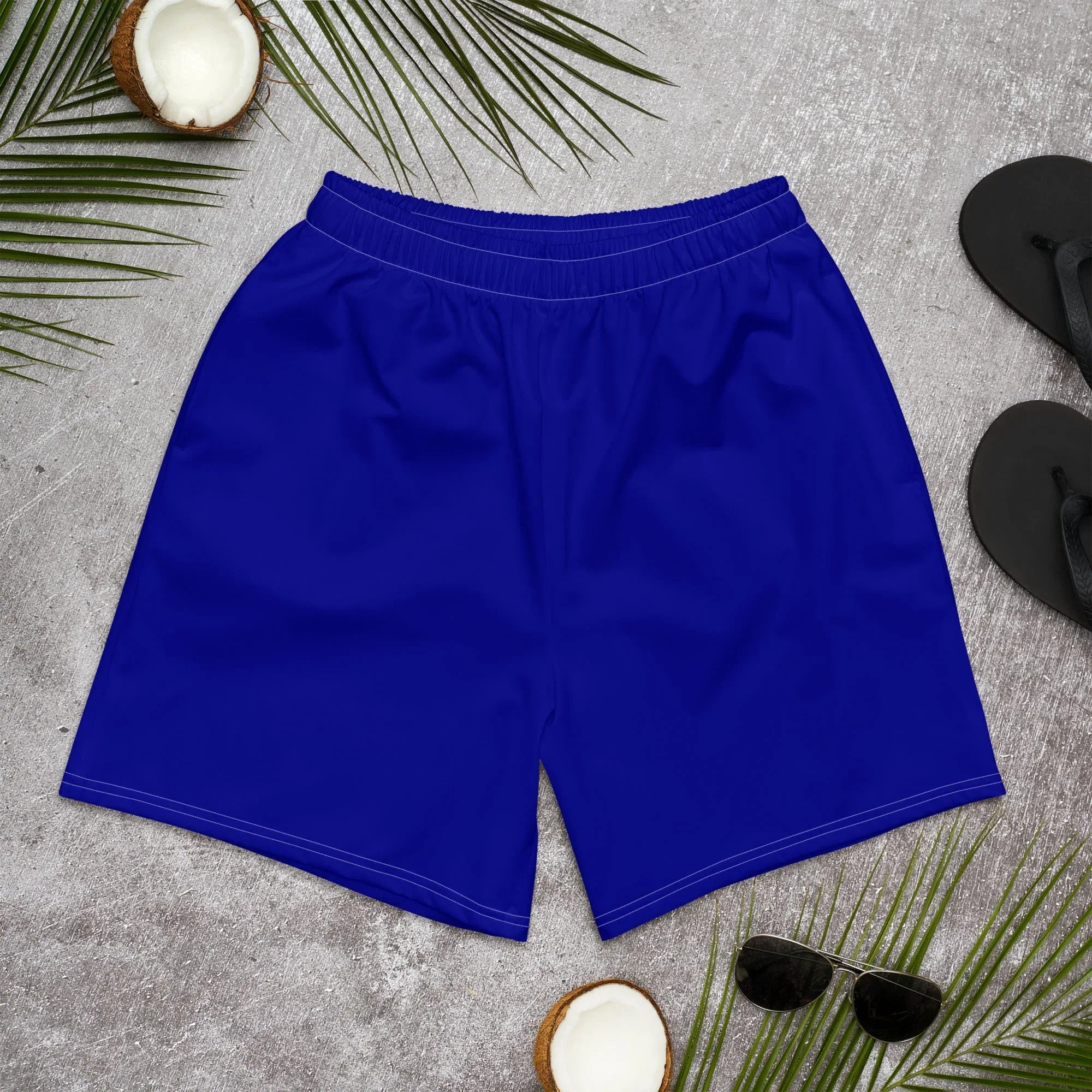 All-Over Print Unisex Athletic Long Shorts 6XL Long Shorts AwRans Clothing all-over-print-unisex-athletic-long-shorts-white-front-6753547103a63
