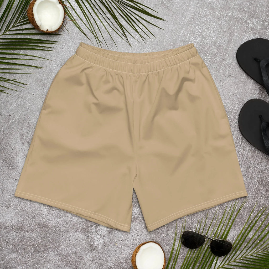 All-Over Print Unisex Athletic Long Shorts 6XL Long Shorts AwRans Clothing all-over-print-unisex-athletic-long-shorts-white-front-67535710c2309