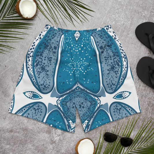 All-Over Print Unisex Athletic Long Shorts - AwRans Clothing