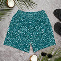All-Over Print Unisex Athletic Long Shorts 6XL Long Shorts AwRans Clothing all-over-print-unisex-athletic-long-shorts-white-front-67536acea2a6a