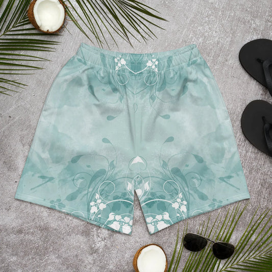 All-Over Print Unisex Athletic Long Shorts - AwRans Clothing