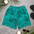 All-Over Print Unisex Athletic Long Shorts 6XL Long Shorts AwRans Clothing all-over-print-unisex-athletic-long-shorts-white-front-67536cd495c70