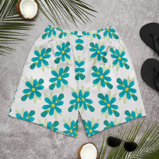 All-Over Print Unisex Athletic Long Shorts - AwRans Clothing