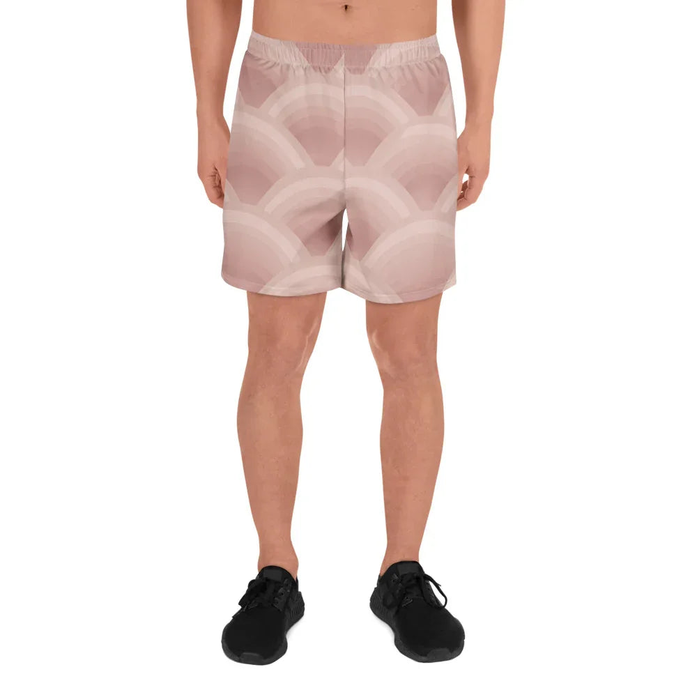 All-Over Print Unisex Athletic Long Shorts - AwRans Clothing