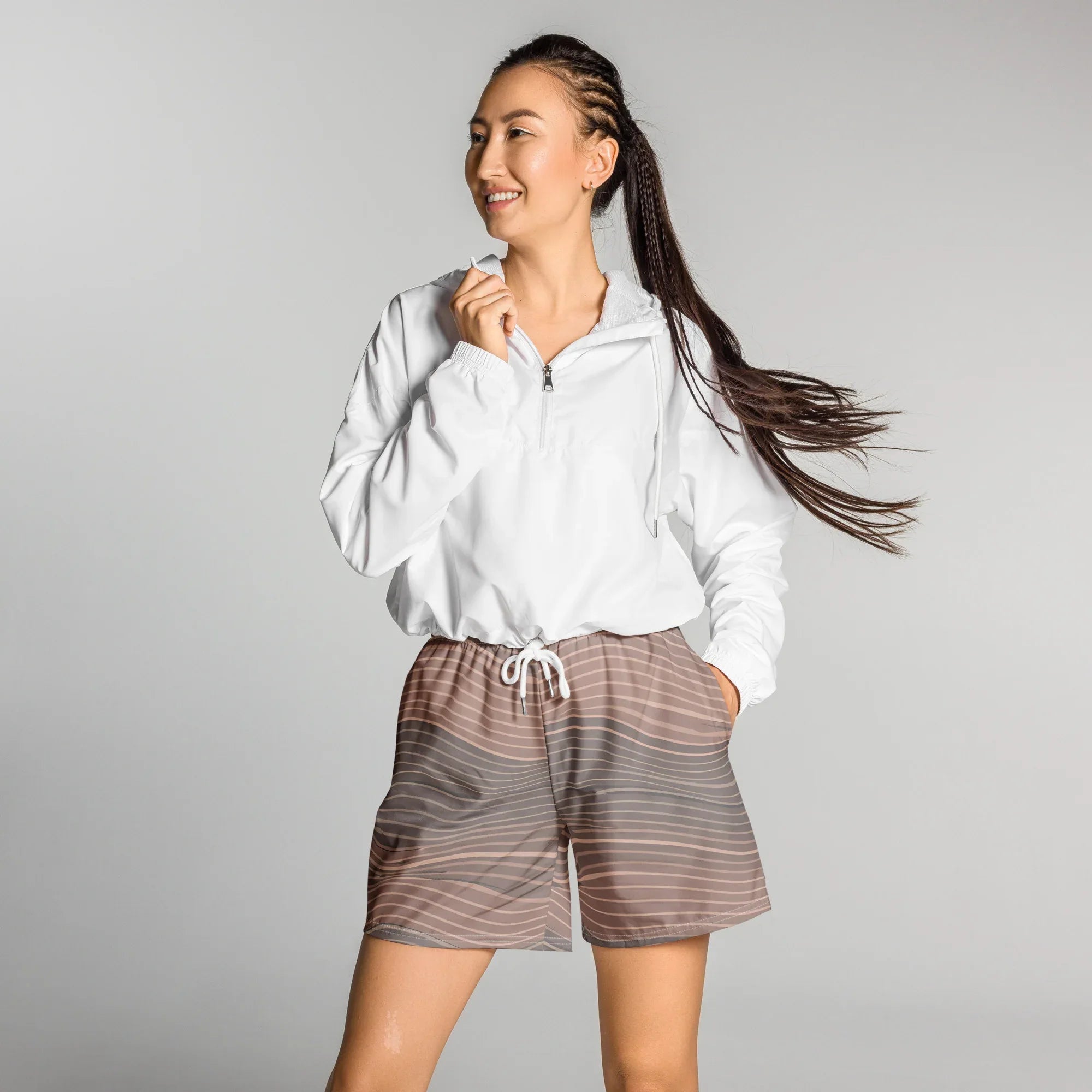 All-Over Print Unisex Athletic Long Shorts - AwRans Clothing