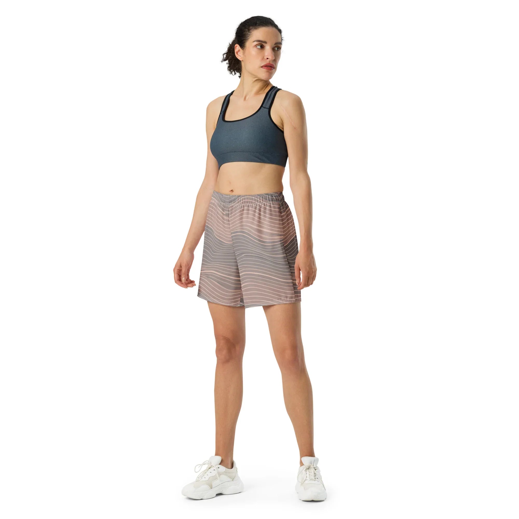 All-Over Print Unisex Athletic Long Shorts - AwRans Clothing