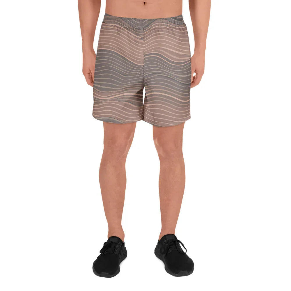 All-Over Print Unisex Athletic Long Shorts - AwRans Clothing