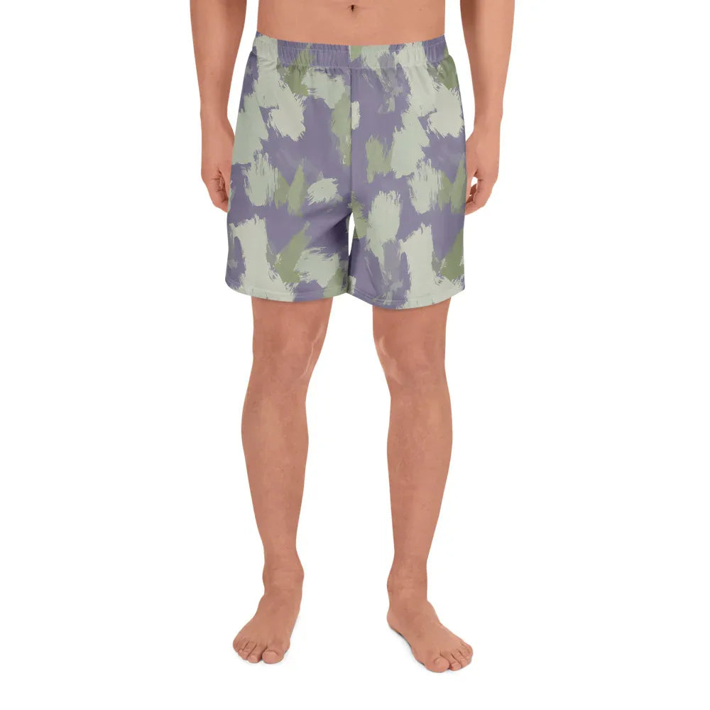 All-Over Print Unisex Athletic Long Shorts - AwRans Clothing