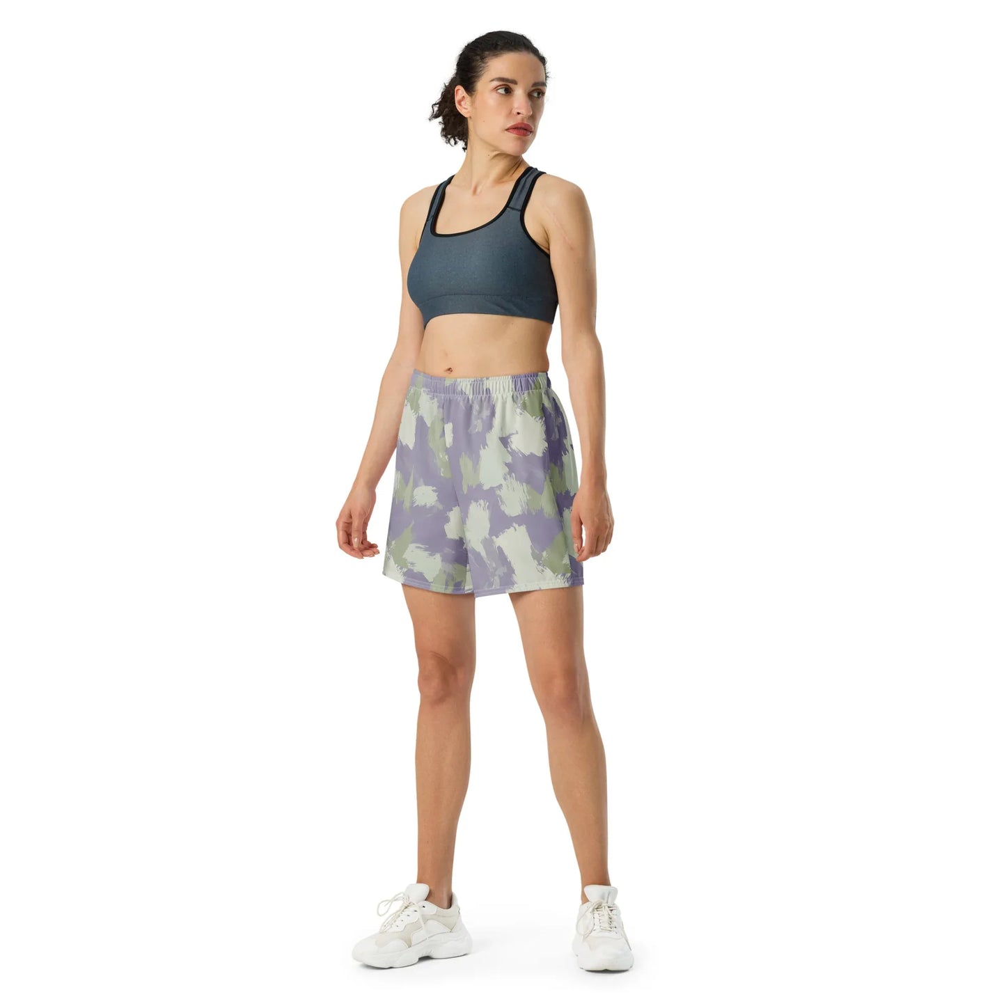 All-Over Print Unisex Athletic Long Shorts - AwRans Clothing
