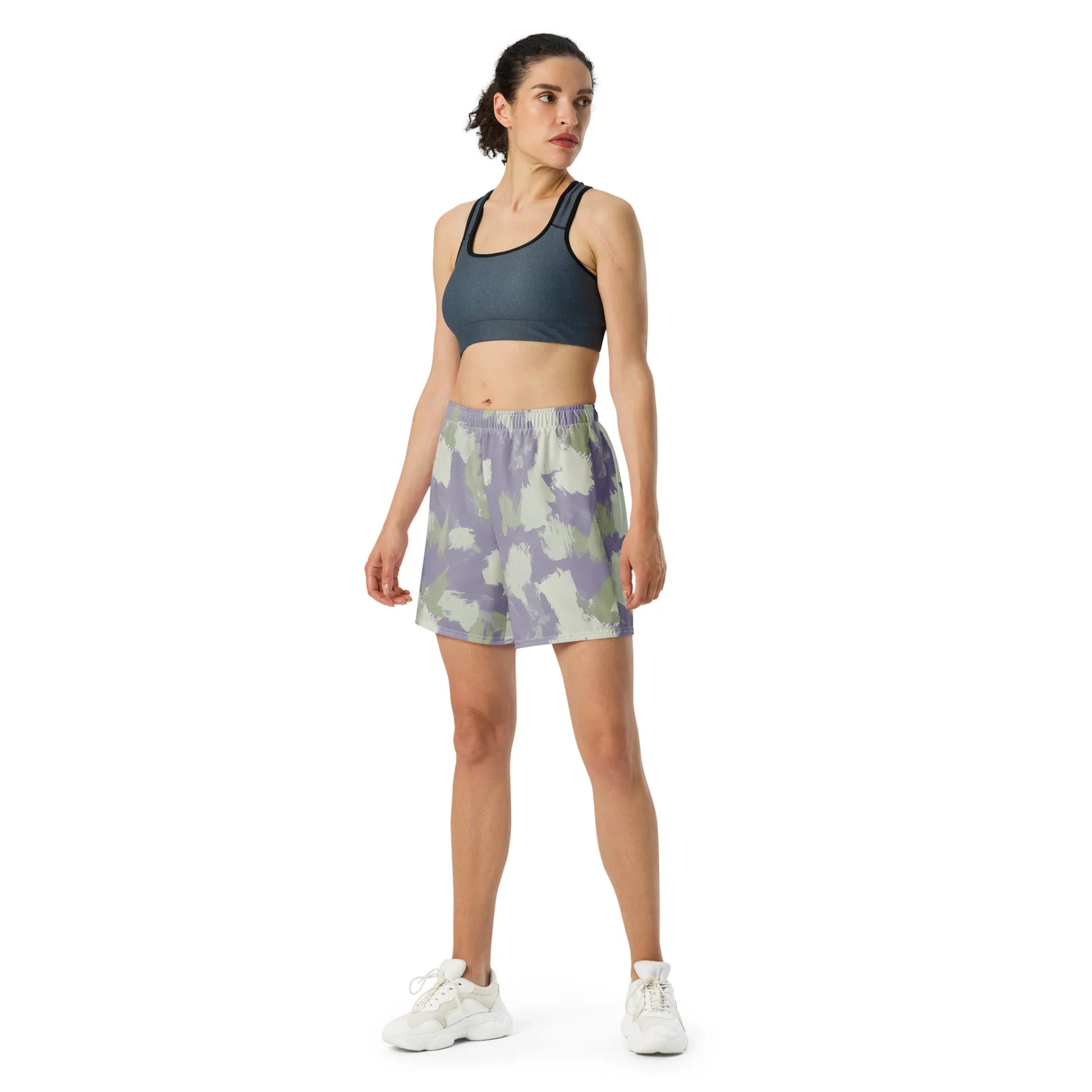 All-Over Print Unisex Athletic Long Shorts - AwRans Clothing