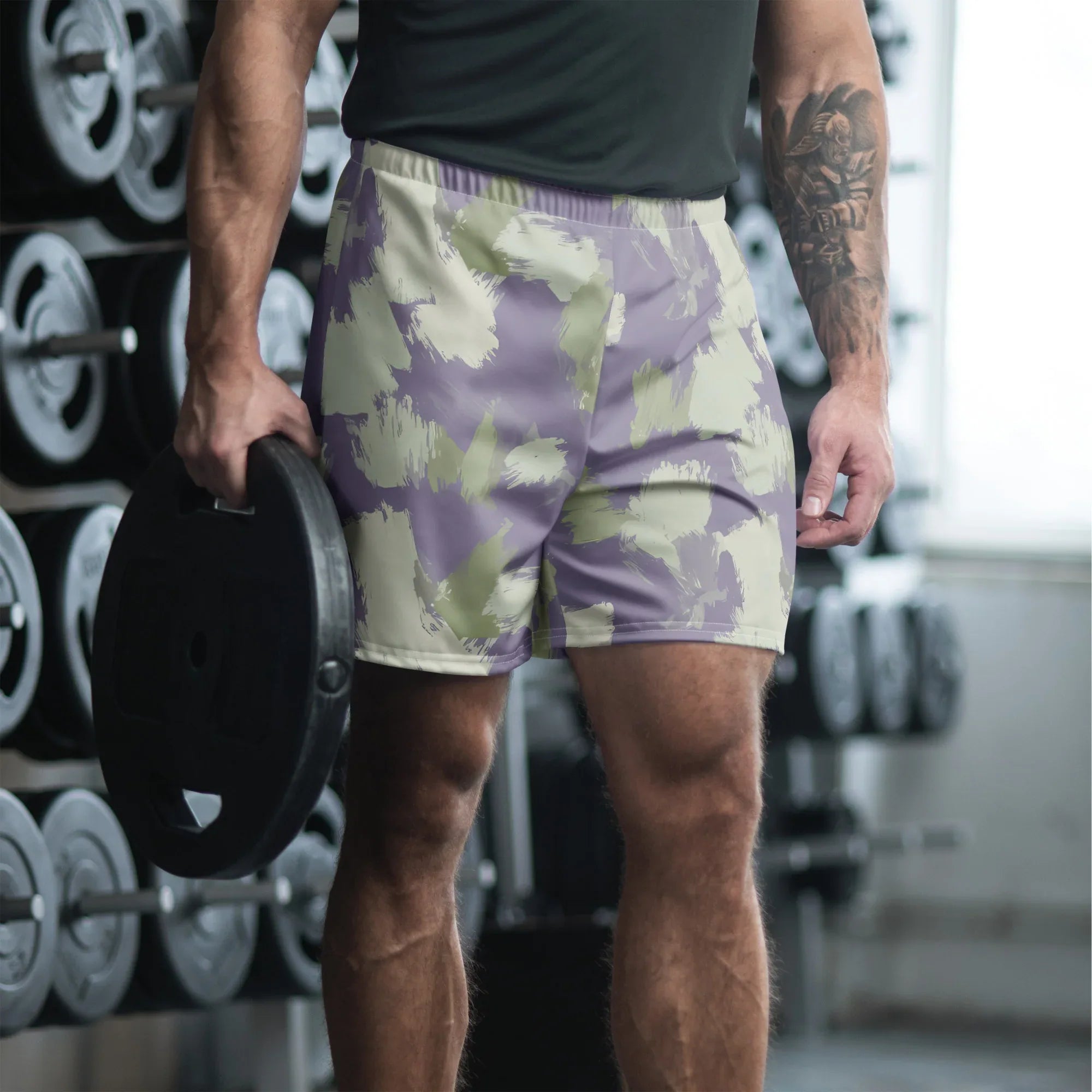 All-Over Print Unisex Athletic Long Shorts - AwRans Clothing