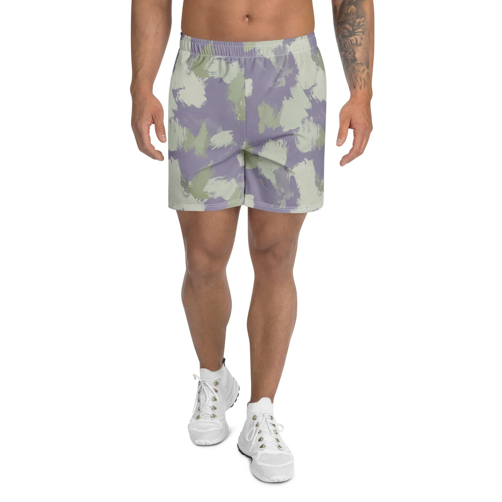 All-Over Print Unisex Athletic Long Shorts - AwRans Clothing