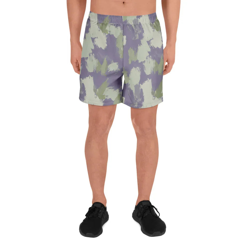All-Over Print Unisex Athletic Long Shorts - AwRans Clothing