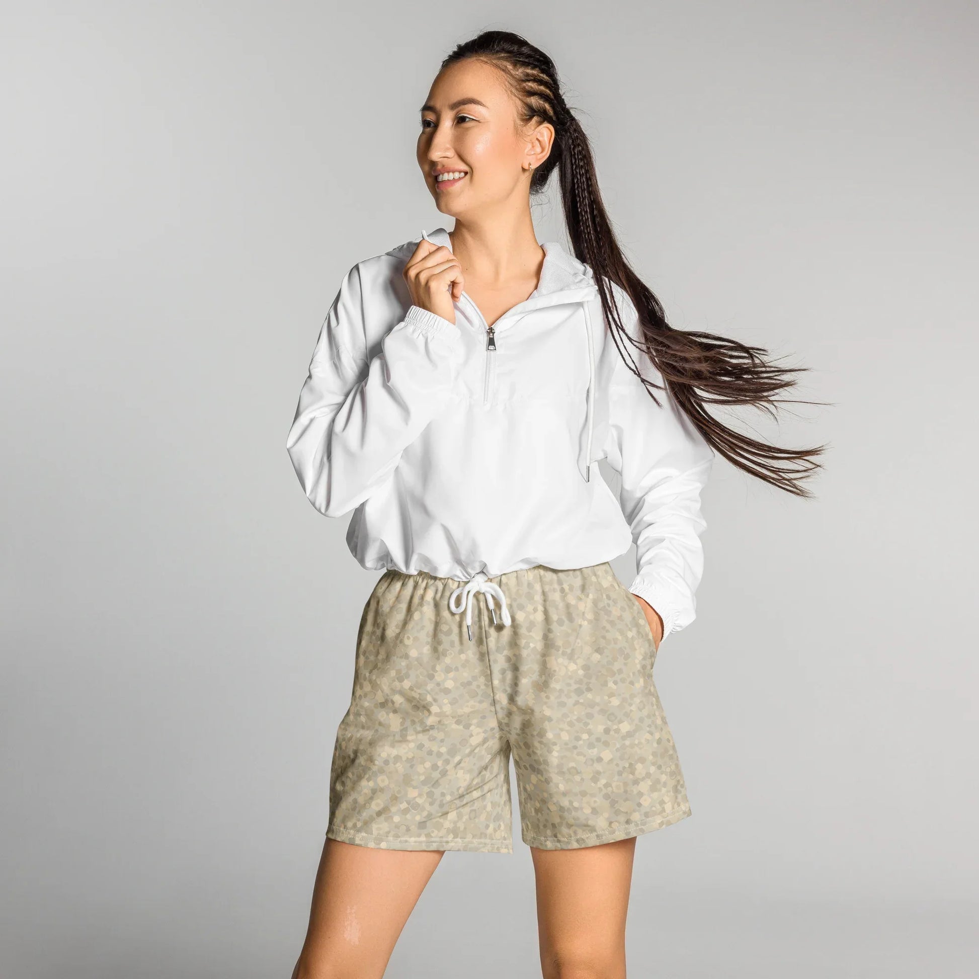 All-Over Print Unisex Athletic Long Shorts - AwRans Clothing