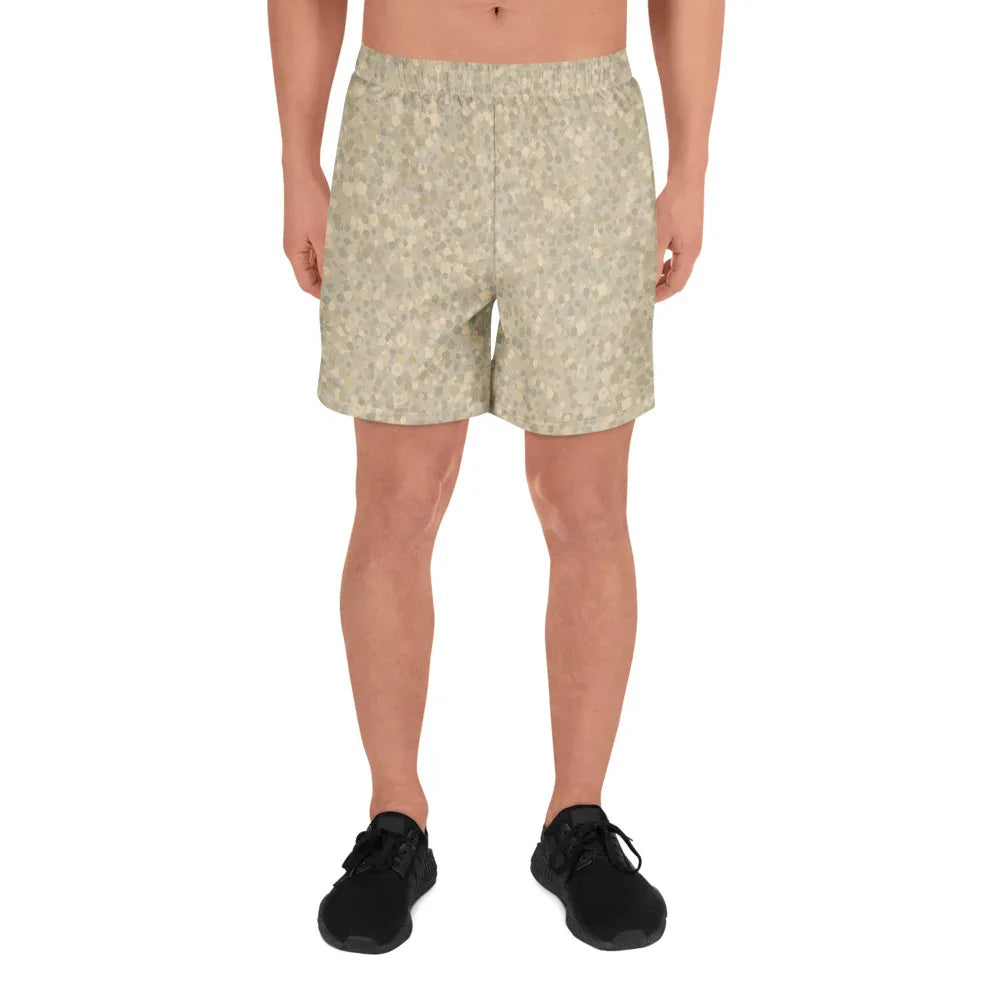 All-Over Print Unisex Athletic Long Shorts - AwRans Clothing