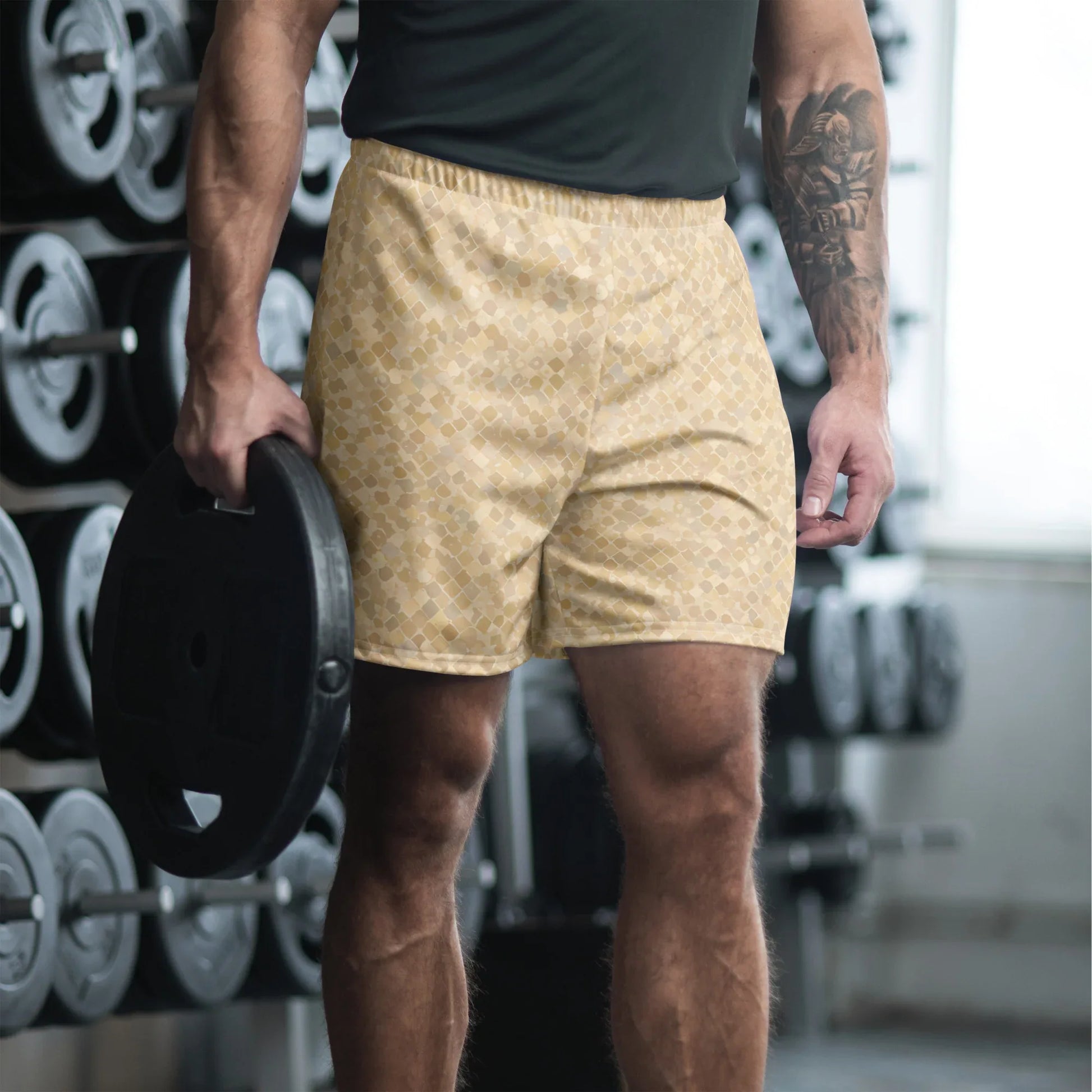 All-Over Print Unisex Athletic Long Shorts - AwRans Clothing