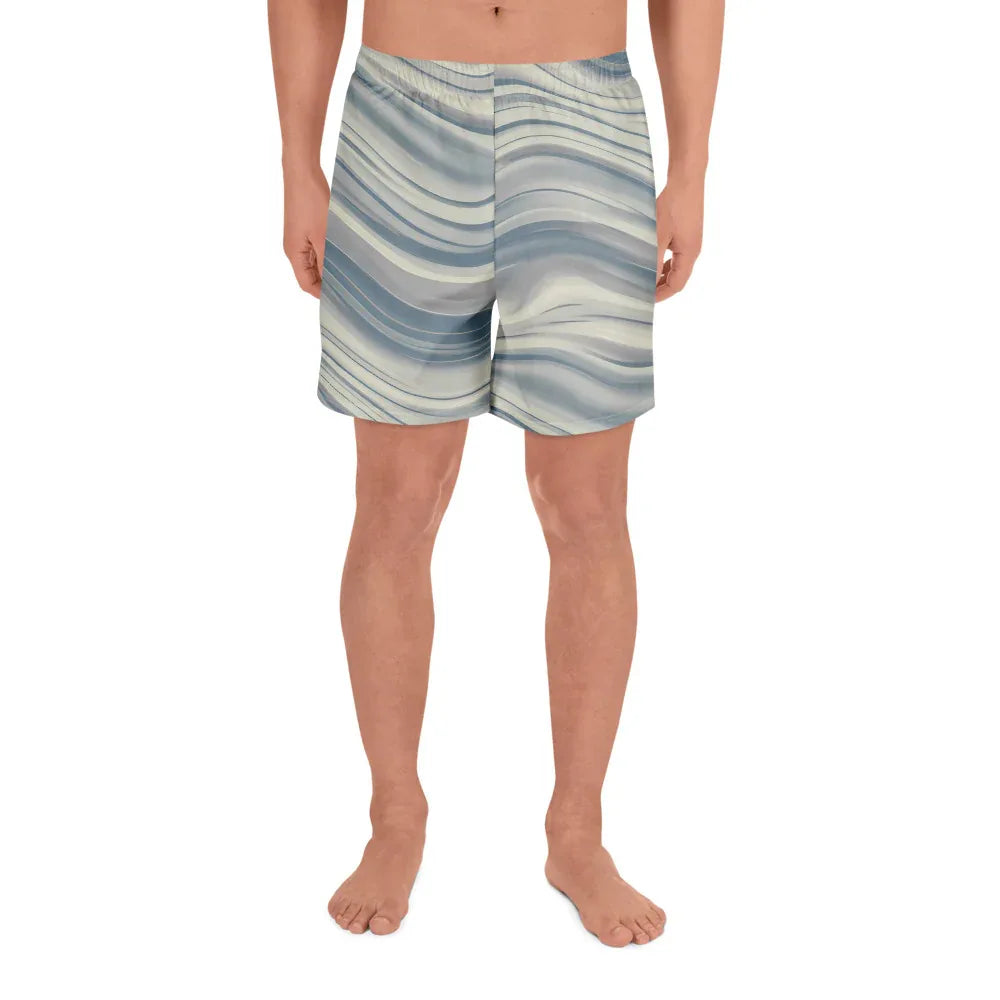 All-Over Print Unisex Athletic Long Shorts - AwRans Clothing