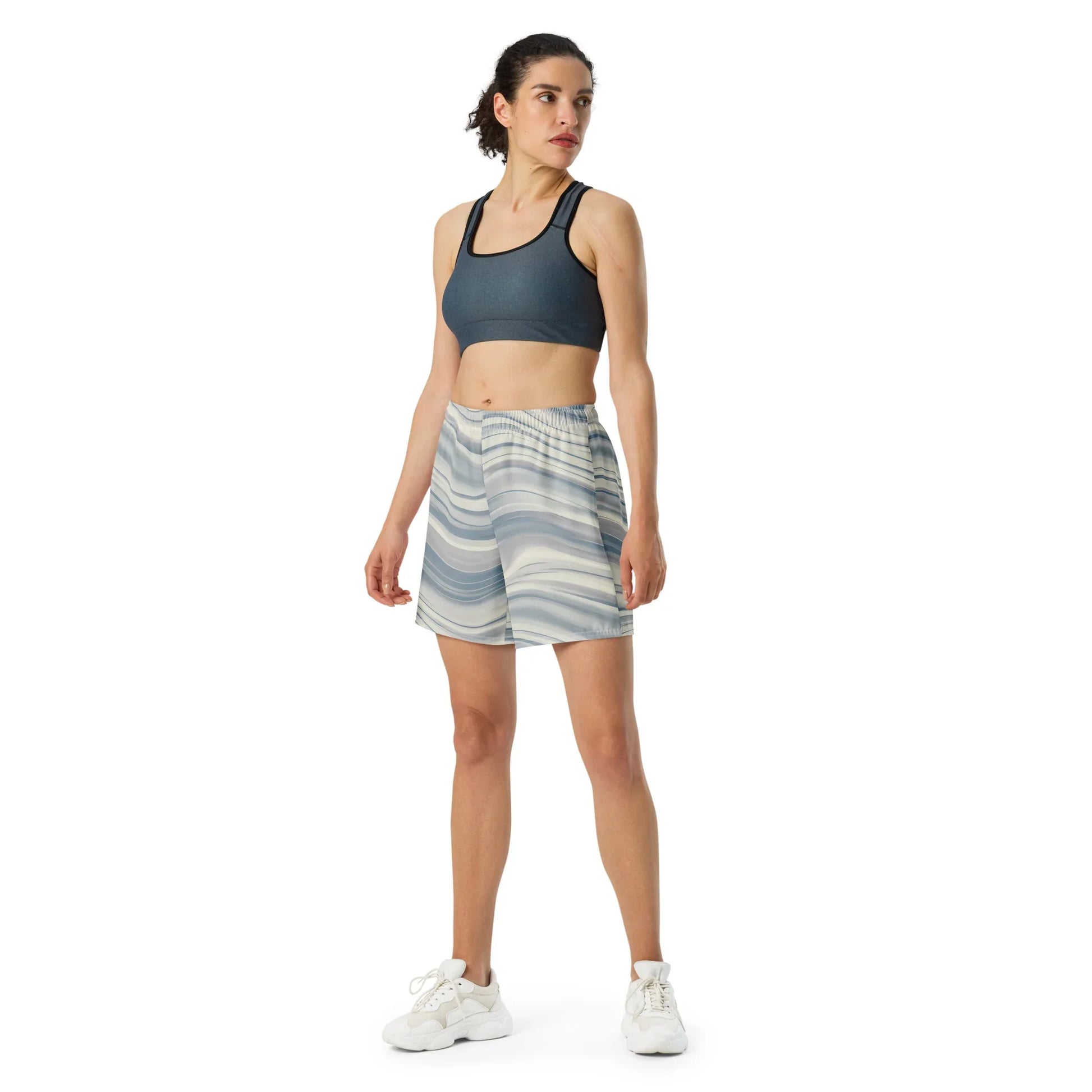 All-Over Print Unisex Athletic Long Shorts - AwRans Clothing