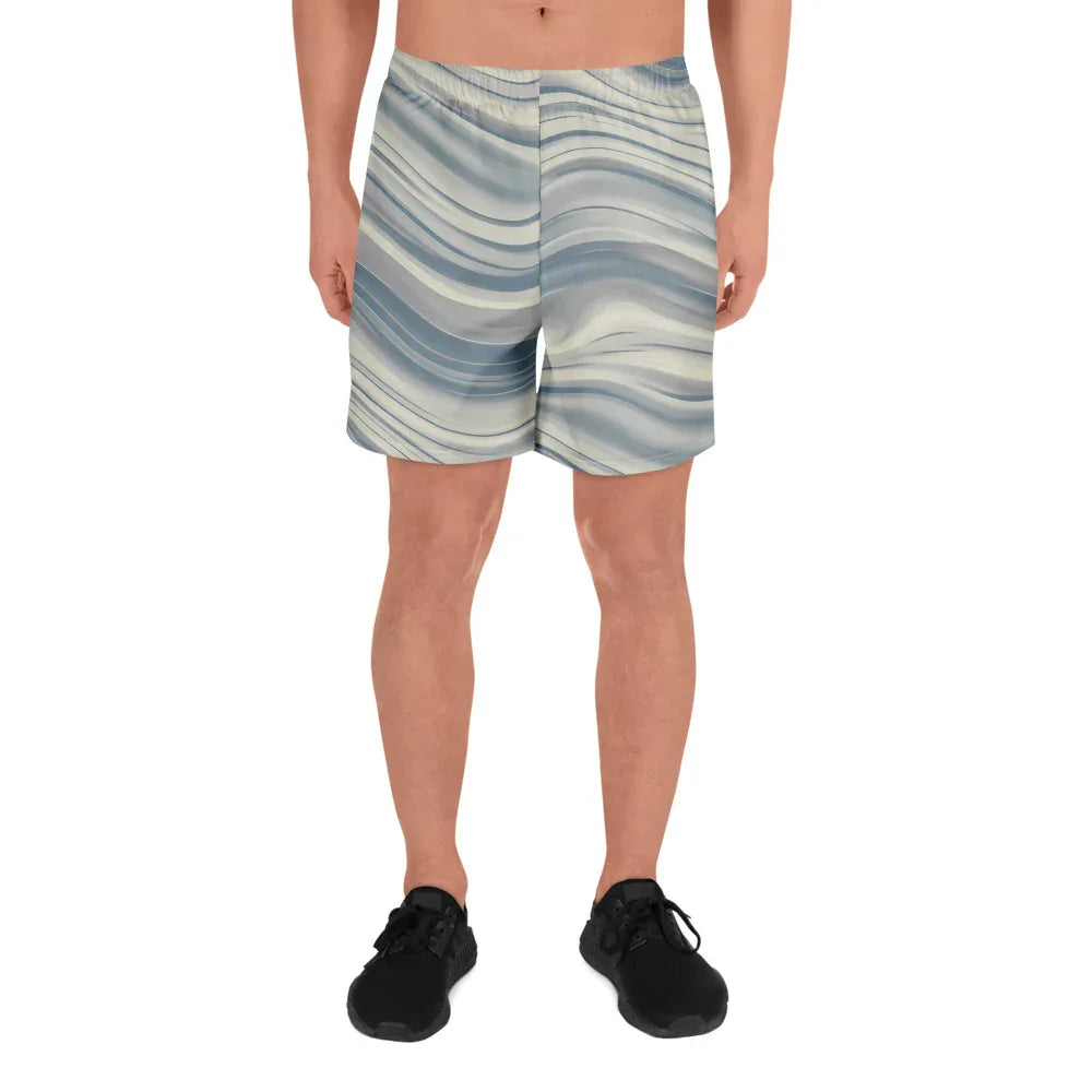 All-Over Print Unisex Athletic Long Shorts - AwRans Clothing