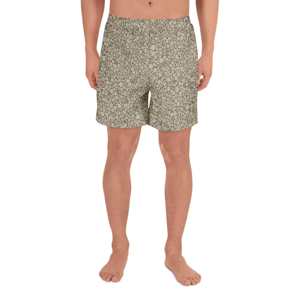 All-Over Print Unisex Athletic Long Shorts - AwRans Clothing