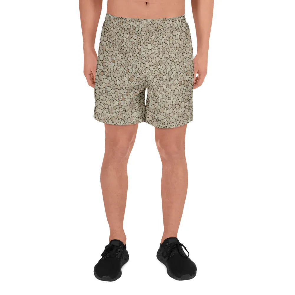 All-Over Print Unisex Athletic Long Shorts - AwRans Clothing