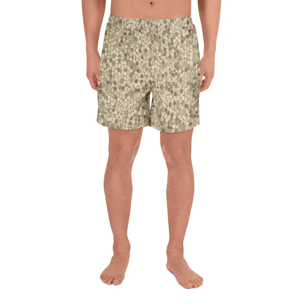 All-Over Print Unisex Athletic Long Shorts - AwRans Clothing