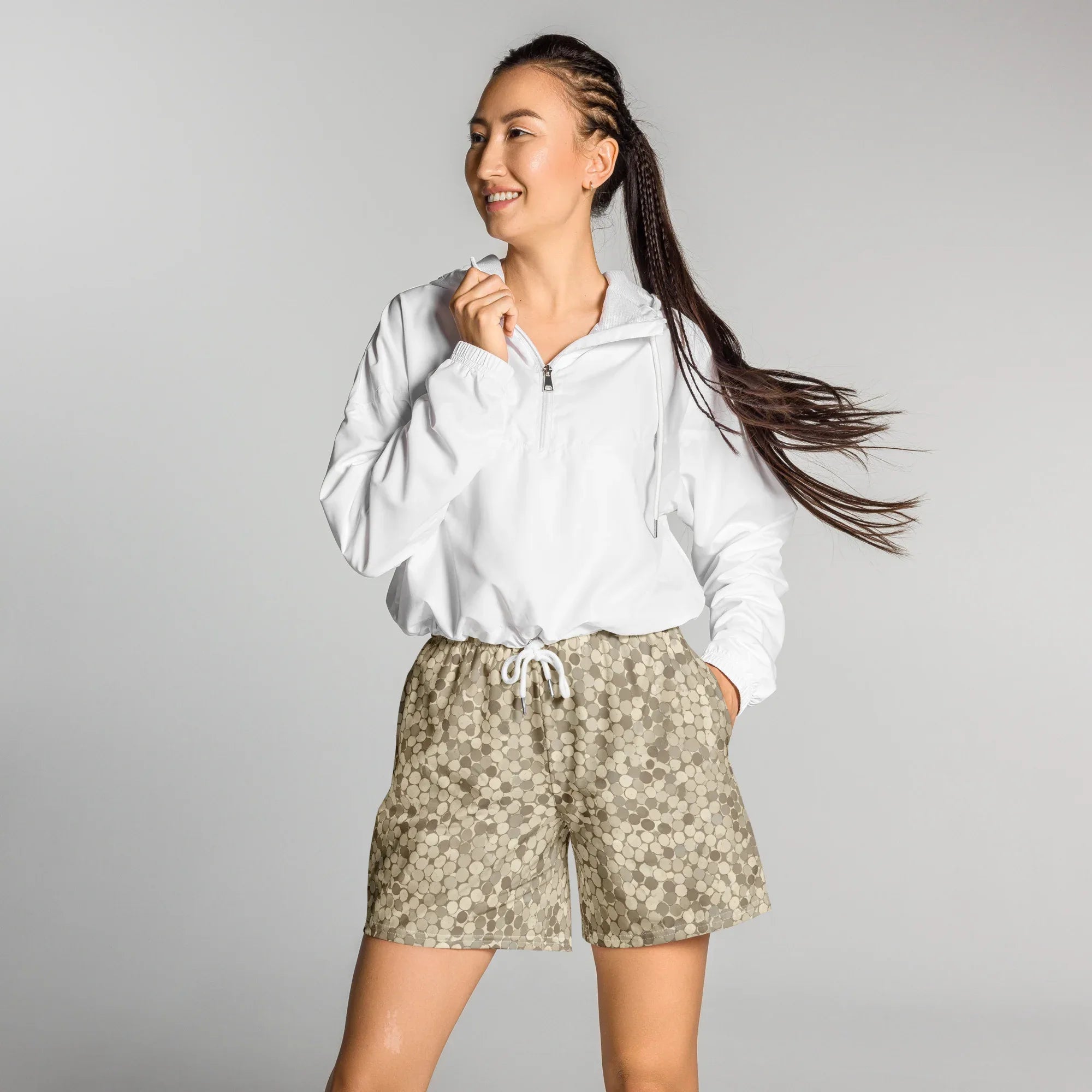 All-Over Print Unisex Athletic Long Shorts - AwRans Clothing