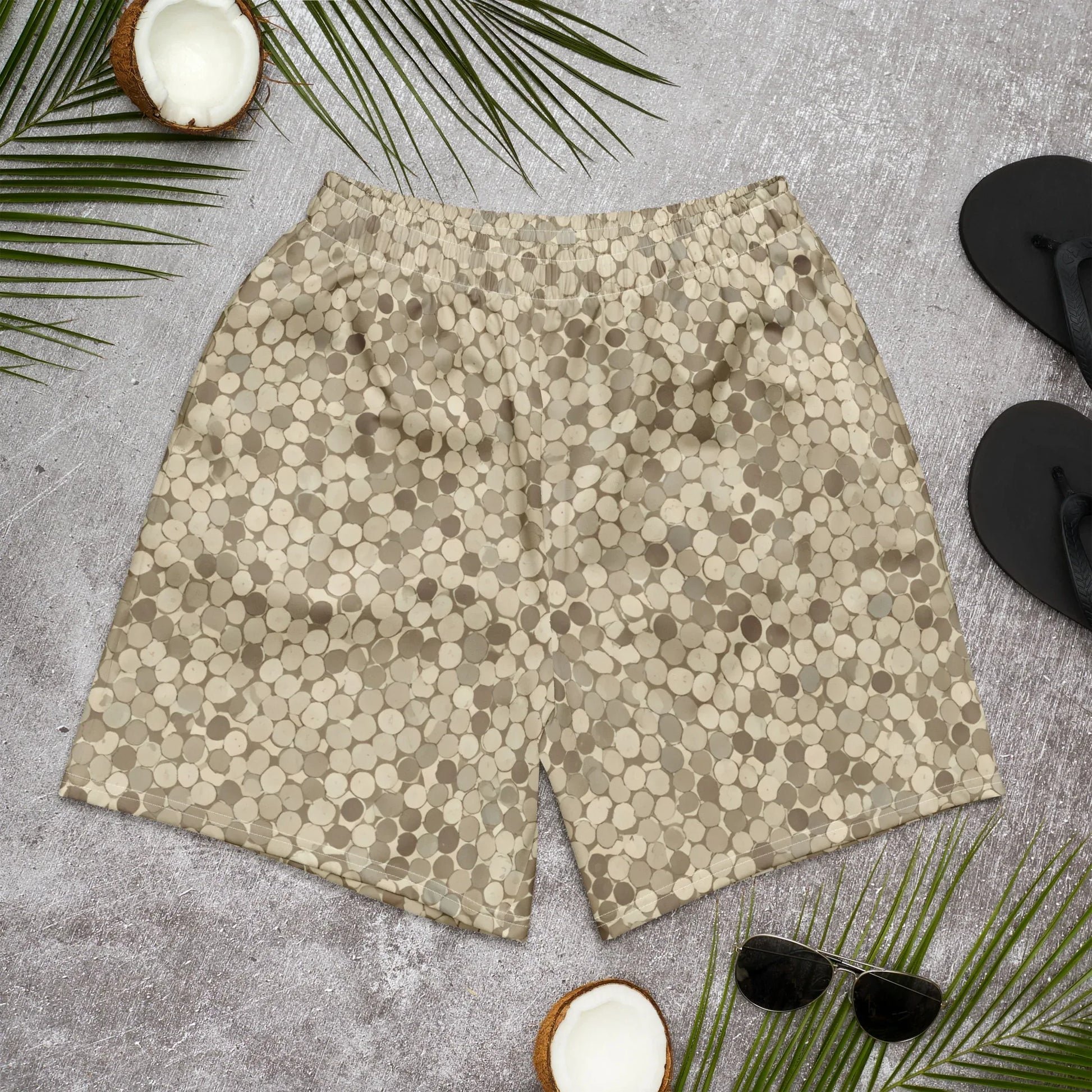 All-Over Print Unisex Athletic Long Shorts - AwRans Clothing