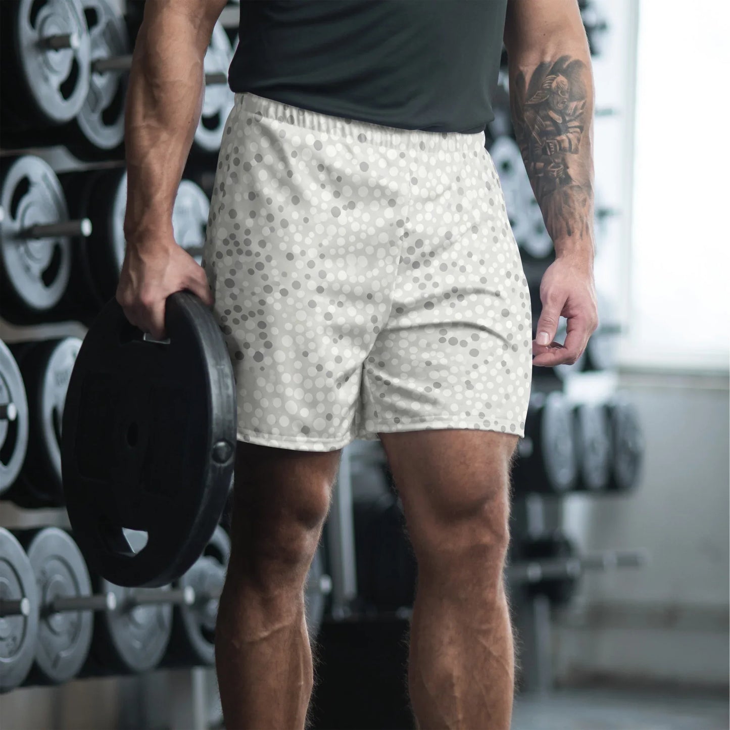 All-Over Print Unisex Athletic Long Shorts - AwRans Clothing