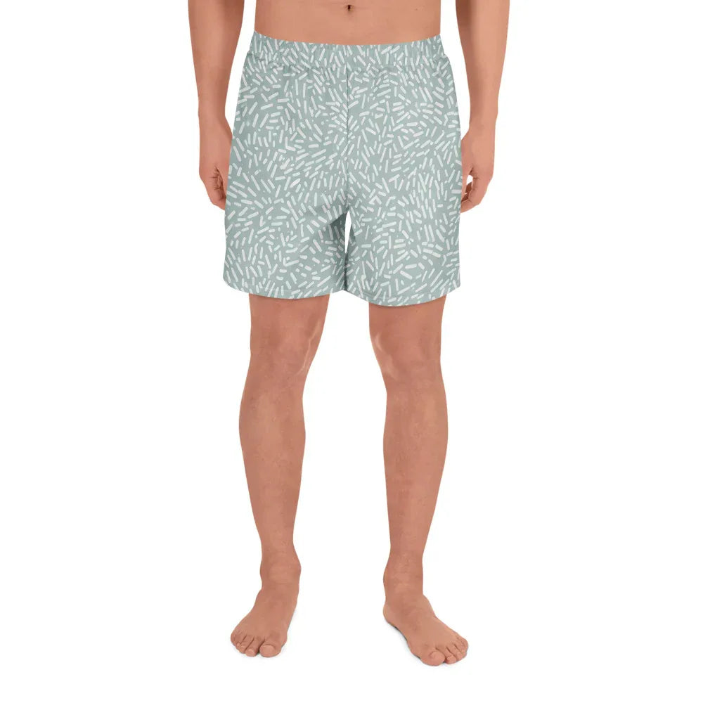 All-Over Print Unisex Athletic Long Shorts - AwRans Clothing