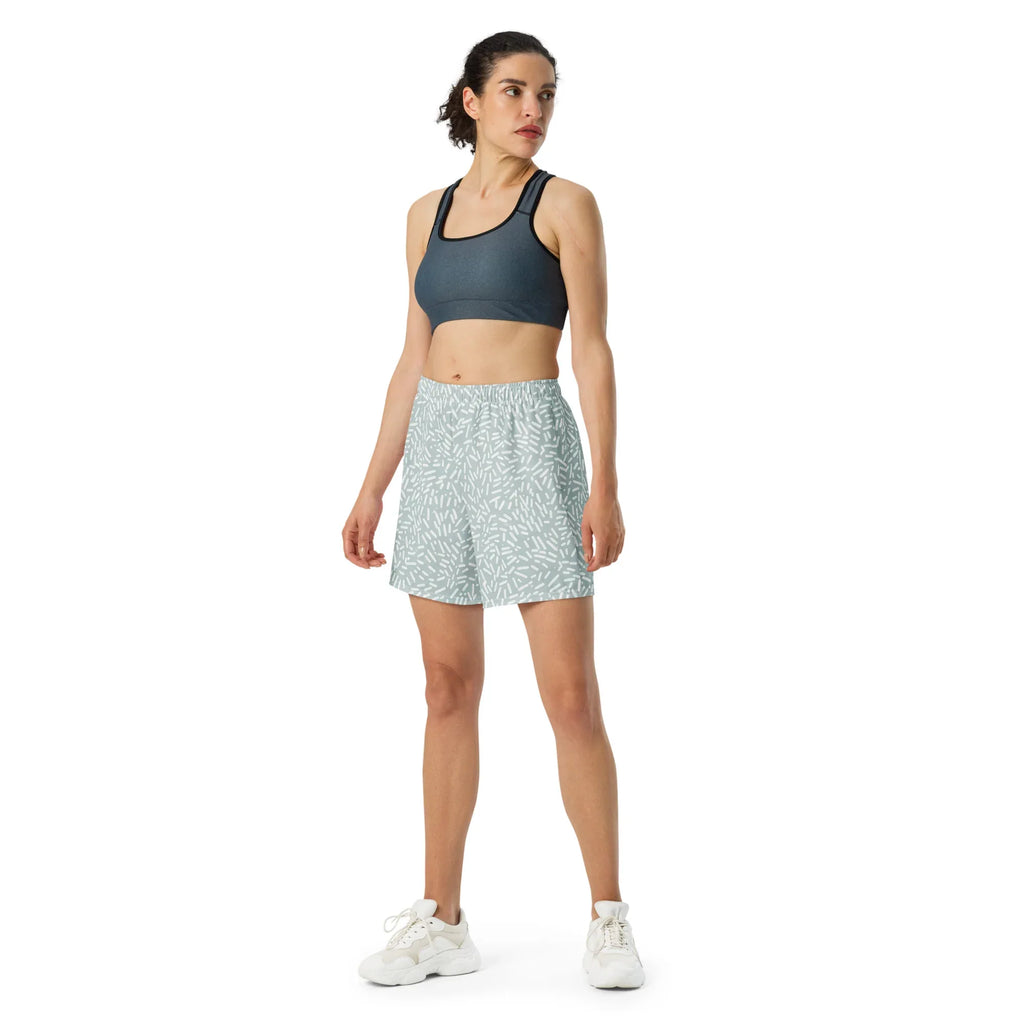 All-Over Print Unisex Athletic Long Shorts - AwRans Clothing