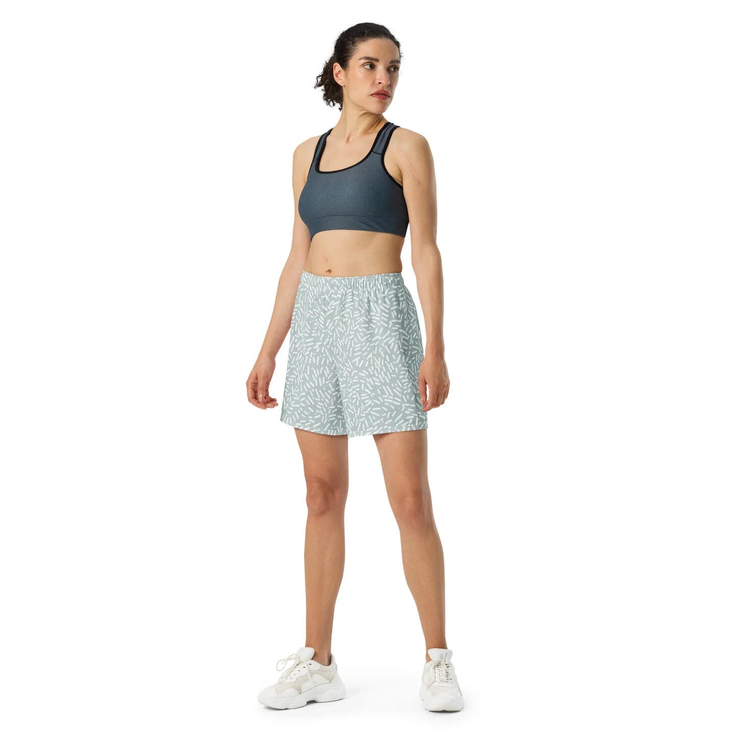 All-Over Print Unisex Athletic Long Shorts - AwRans Clothing