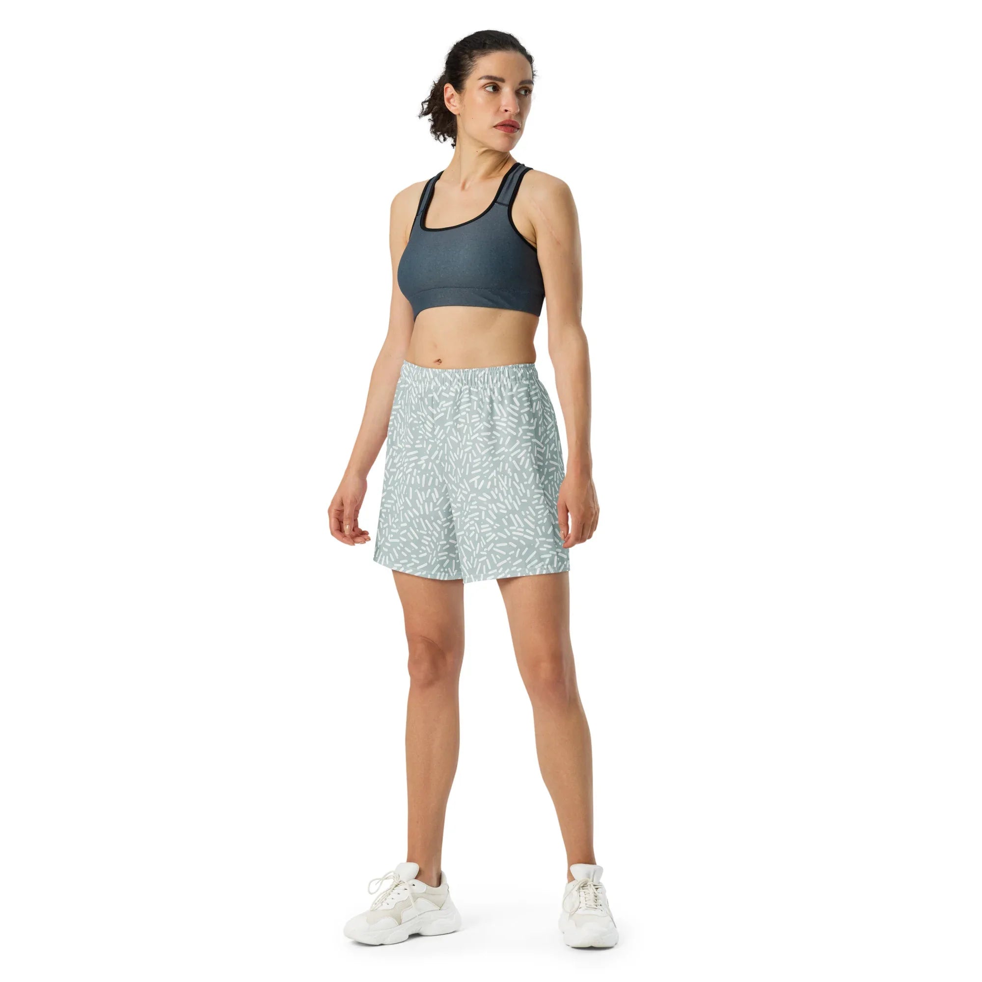 All-Over Print Unisex Athletic Long Shorts - AwRans Clothing