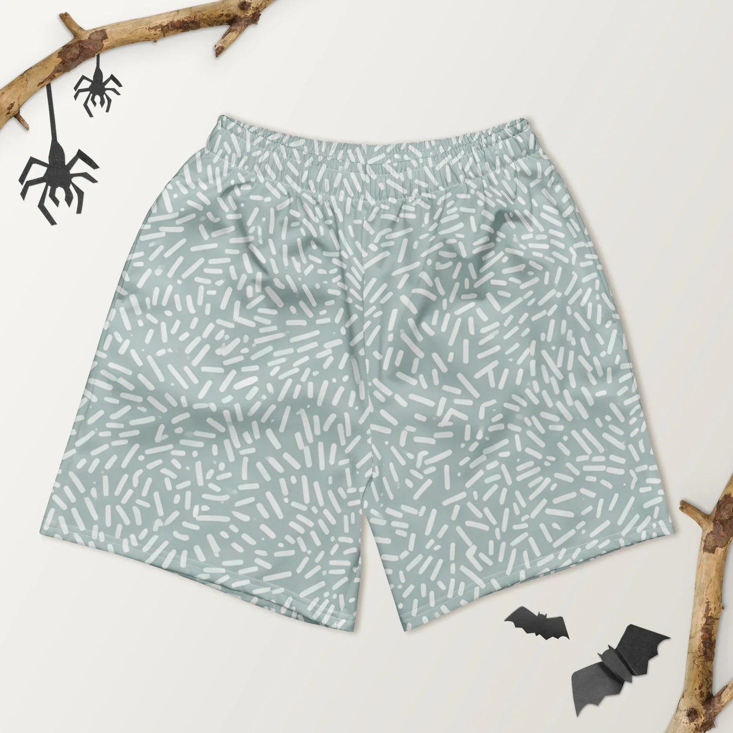 All-Over Print Unisex Athletic Long Shorts - AwRans Clothing