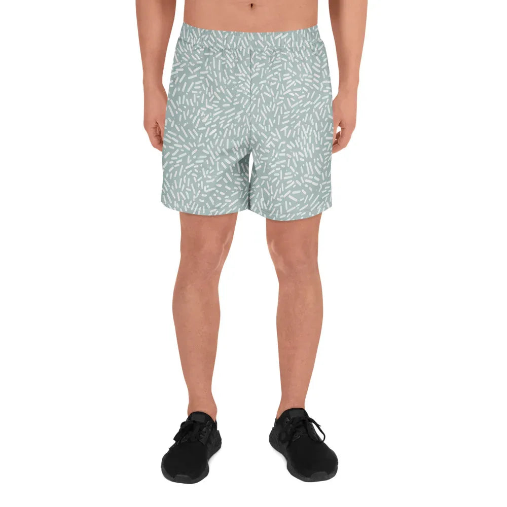All-Over Print Unisex Athletic Long Shorts - AwRans Clothing