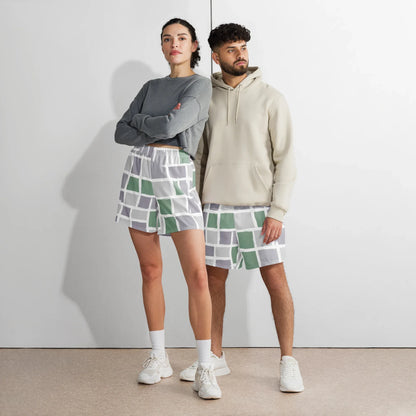 All-Over Print Unisex Athletic Long Shorts - AwRans Clothing