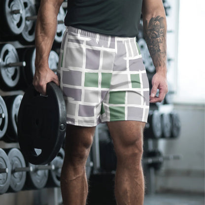All-Over Print Unisex Athletic Long Shorts - AwRans Clothing