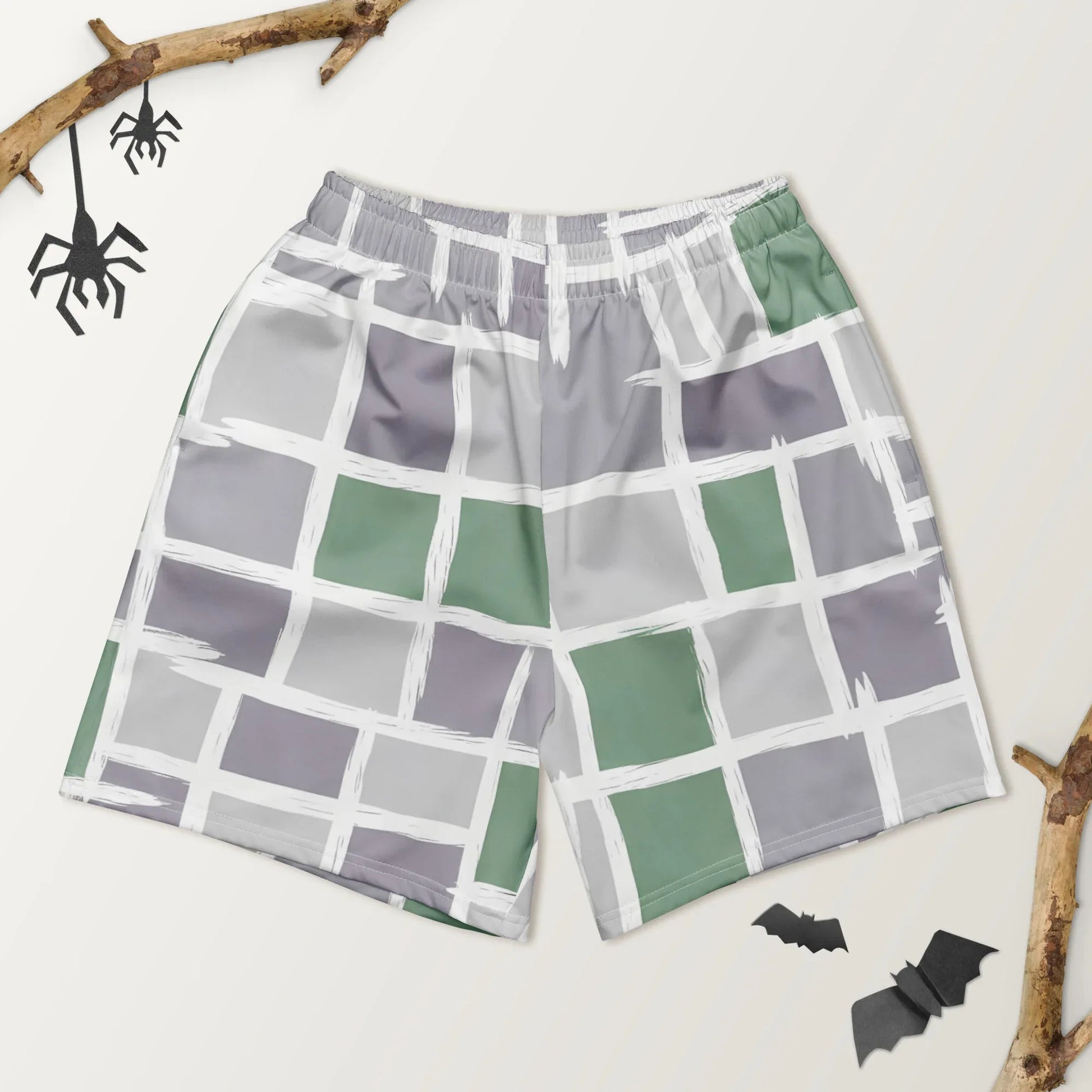 All-Over Print Unisex Athletic Long Shorts - AwRans Clothing