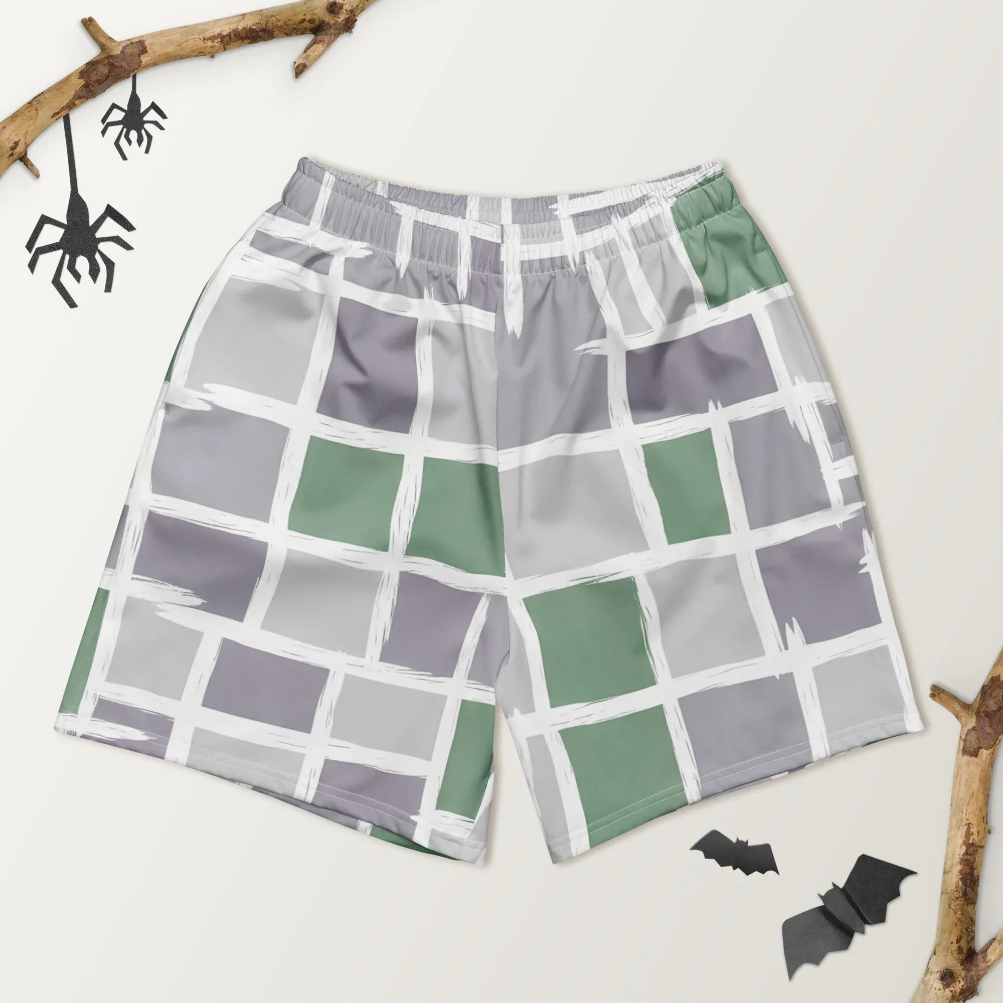 All-Over Print Unisex Athletic Long Shorts - AwRans Clothing