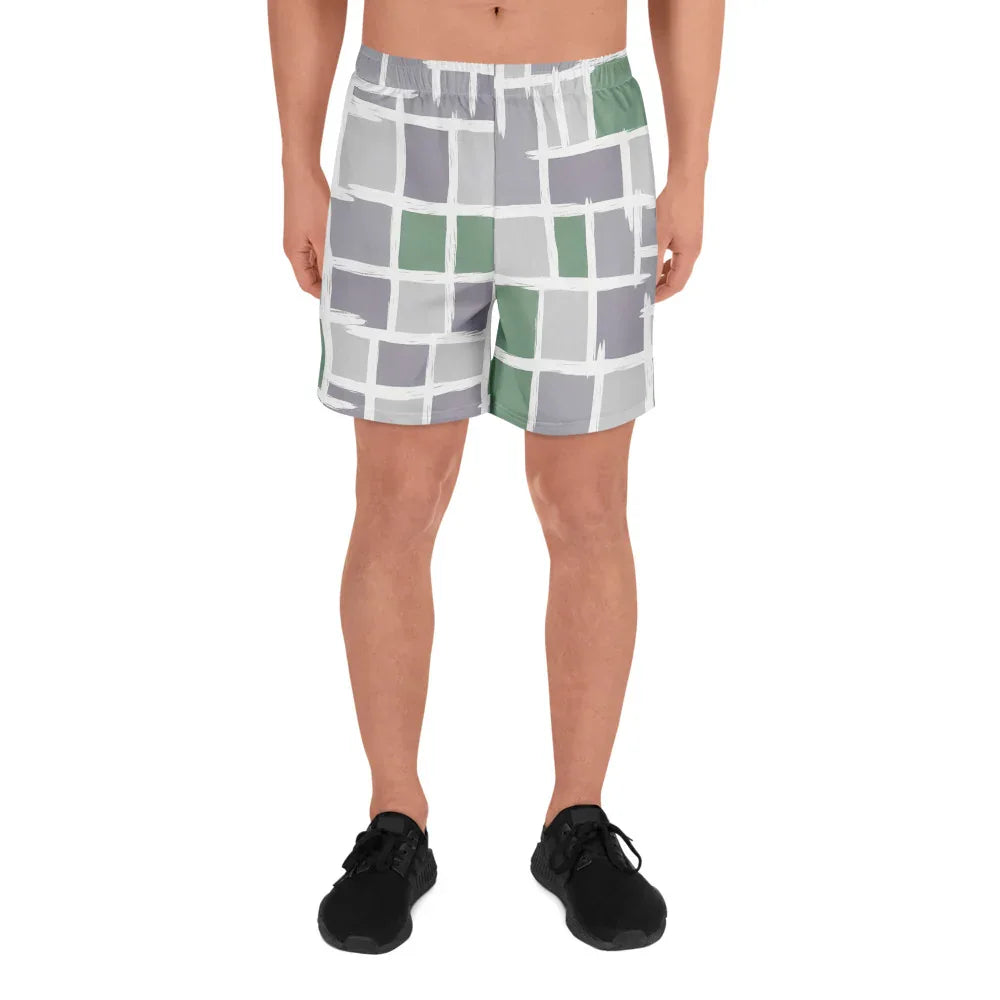 All-Over Print Unisex Athletic Long Shorts - AwRans Clothing