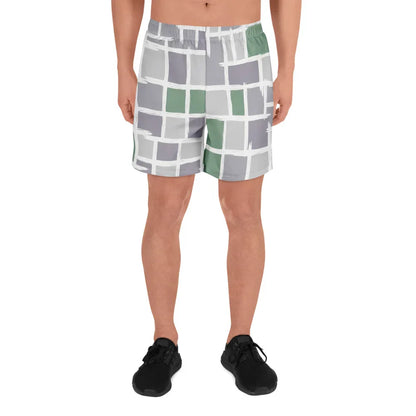 All-Over Print Unisex Athletic Long Shorts - AwRans Clothing