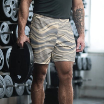 All-Over Print Unisex Athletic Long Shorts - AwRans Clothing