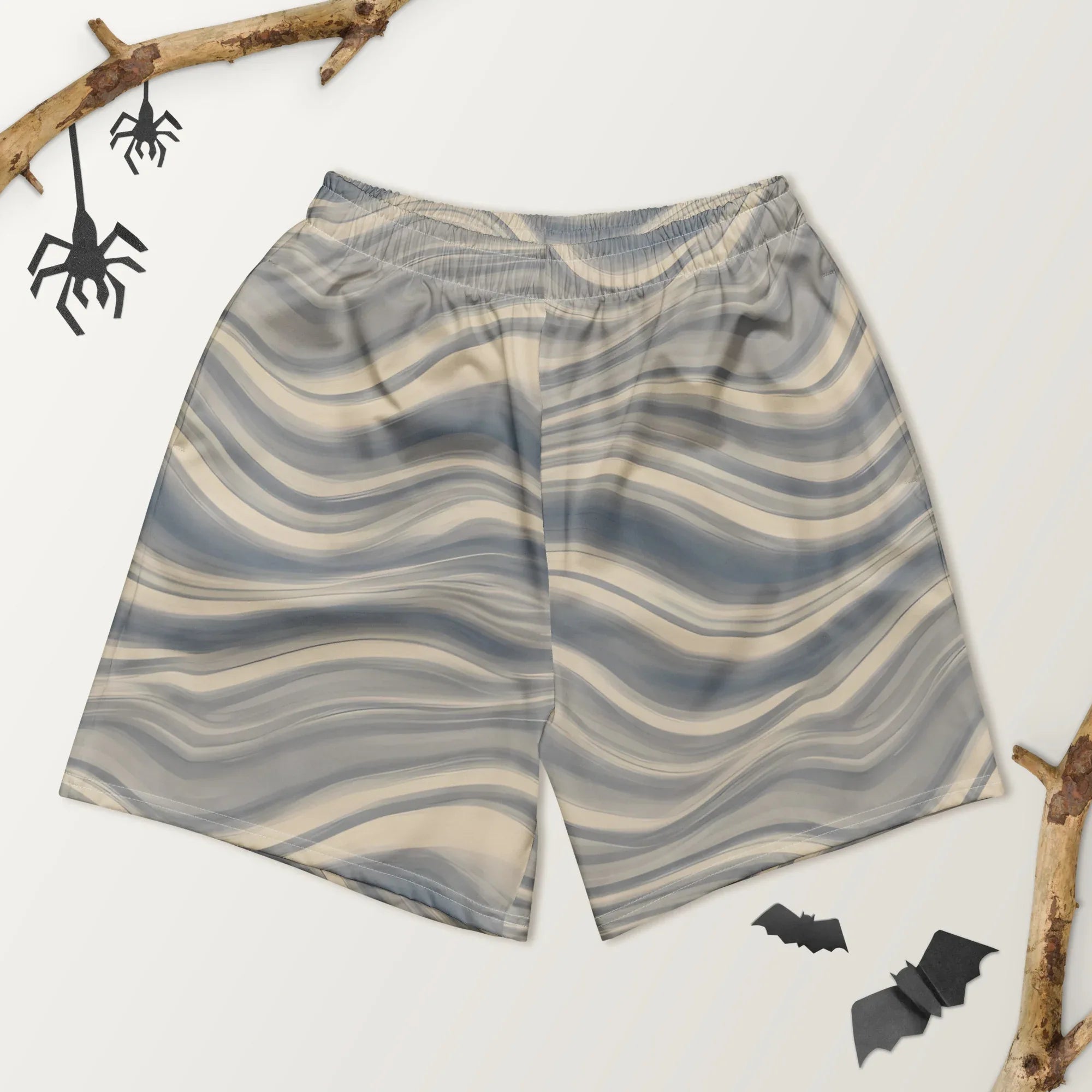 All-Over Print Unisex Athletic Long Shorts - AwRans Clothing