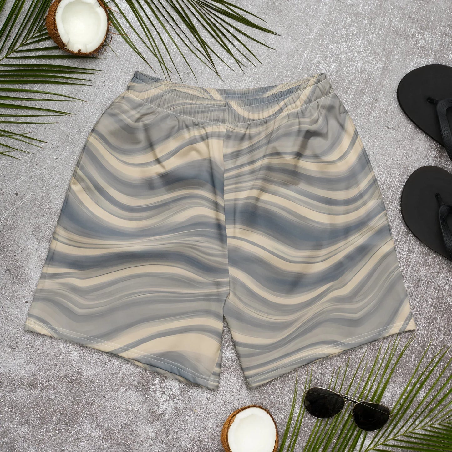 All-Over Print Unisex Athletic Long Shorts - AwRans Clothing