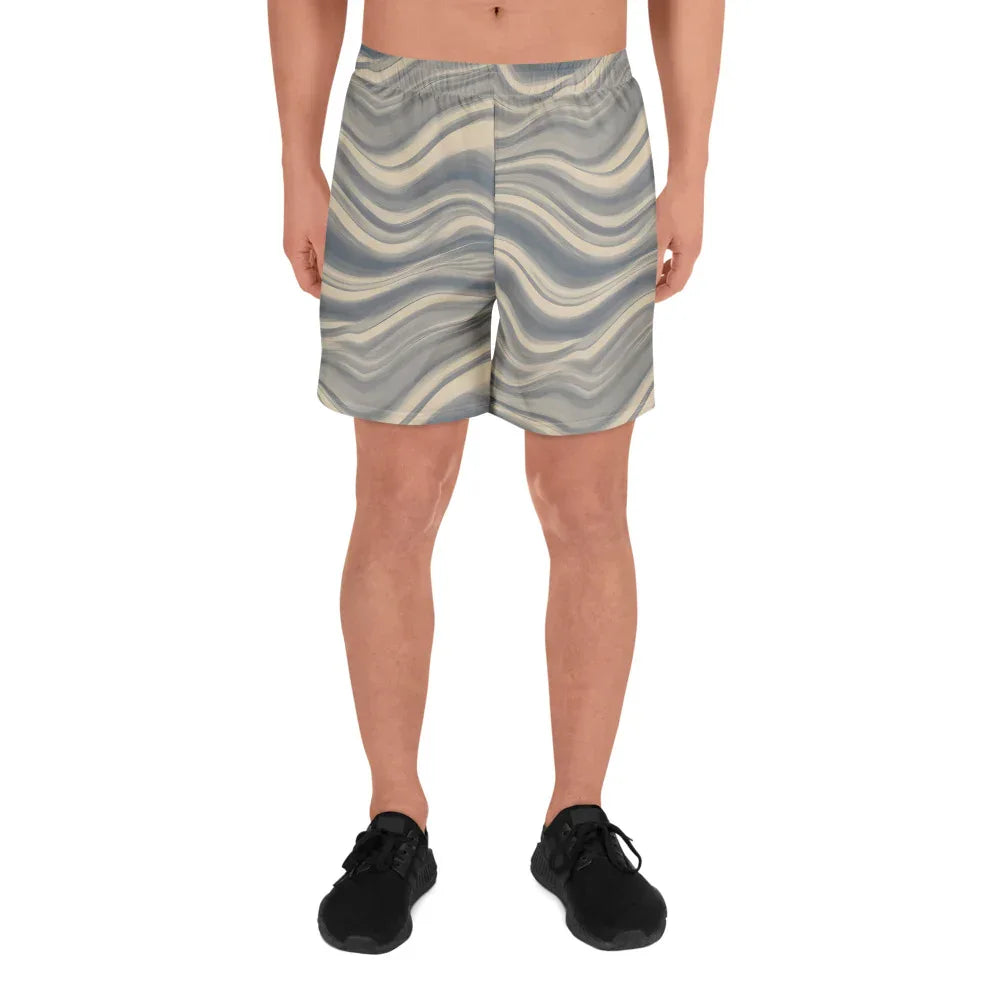 All-Over Print Unisex Athletic Long Shorts - AwRans Clothing