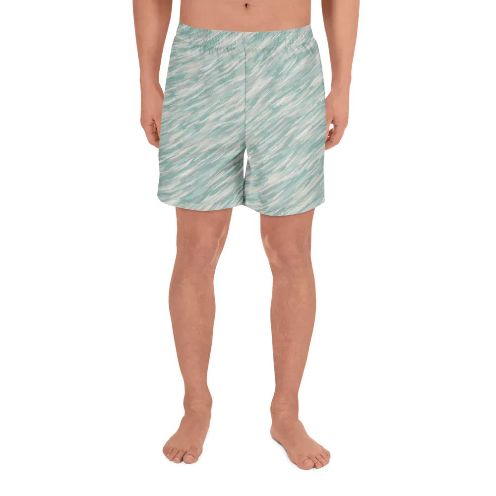 All-Over Print Unisex Athletic Long Shorts - AwRans Clothing