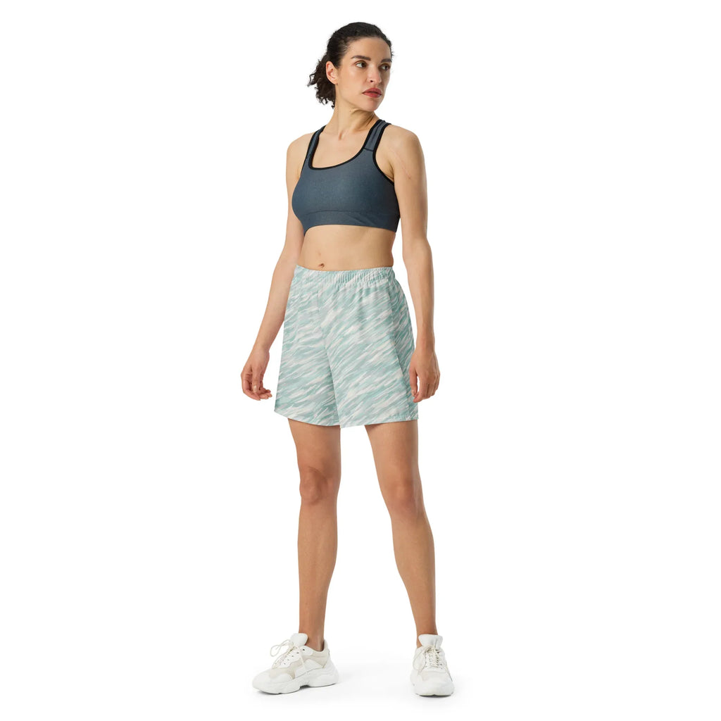 All-Over Print Unisex Athletic Long Shorts - AwRans Clothing