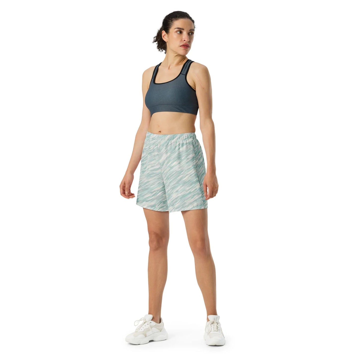 All-Over Print Unisex Athletic Long Shorts - AwRans Clothing