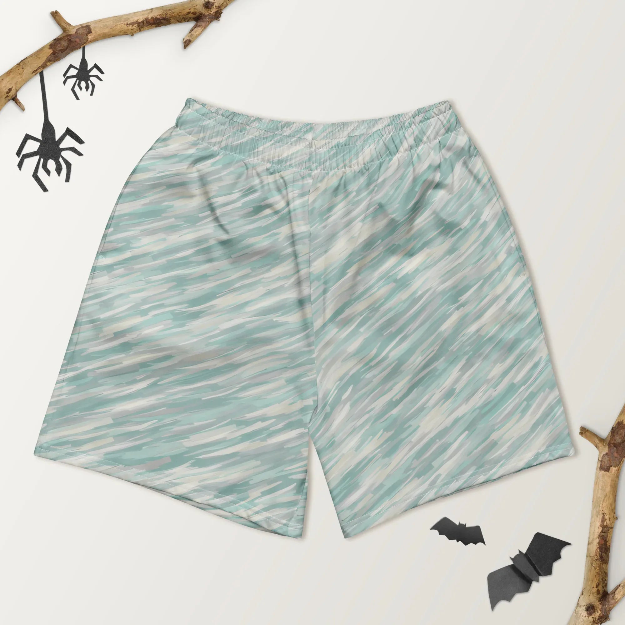 All-Over Print Unisex Athletic Long Shorts - AwRans Clothing