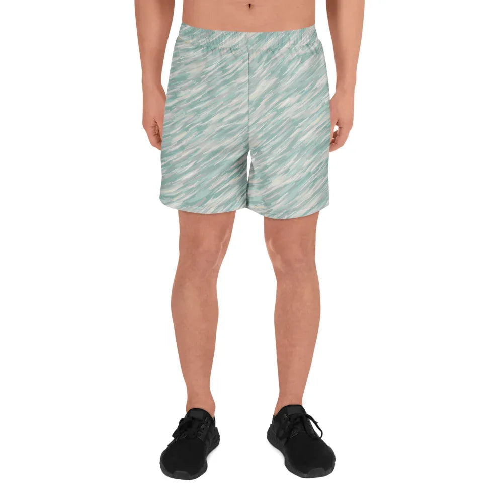 All-Over Print Unisex Athletic Long Shorts - AwRans Clothing